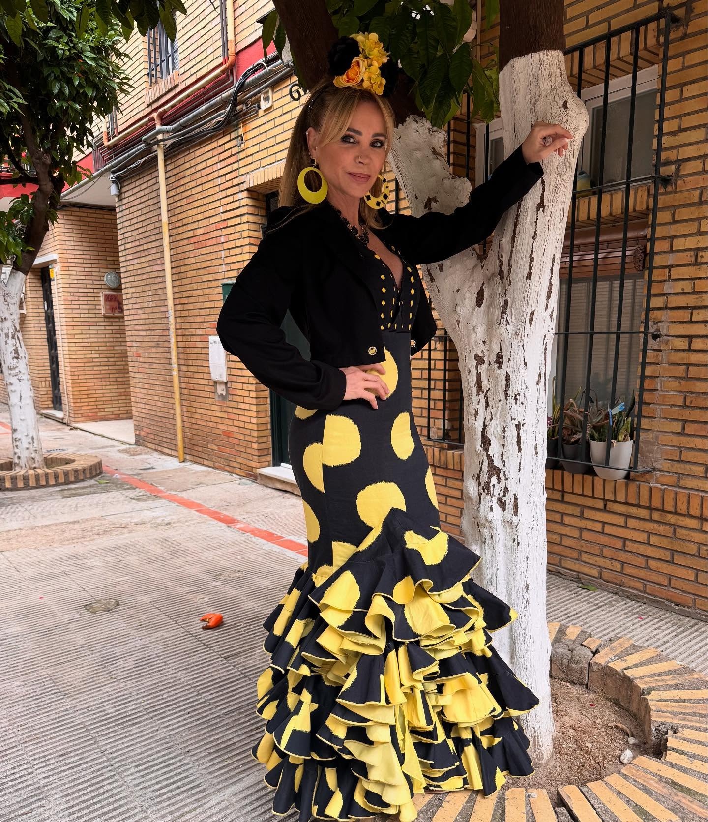 Eva Gómez y su madre