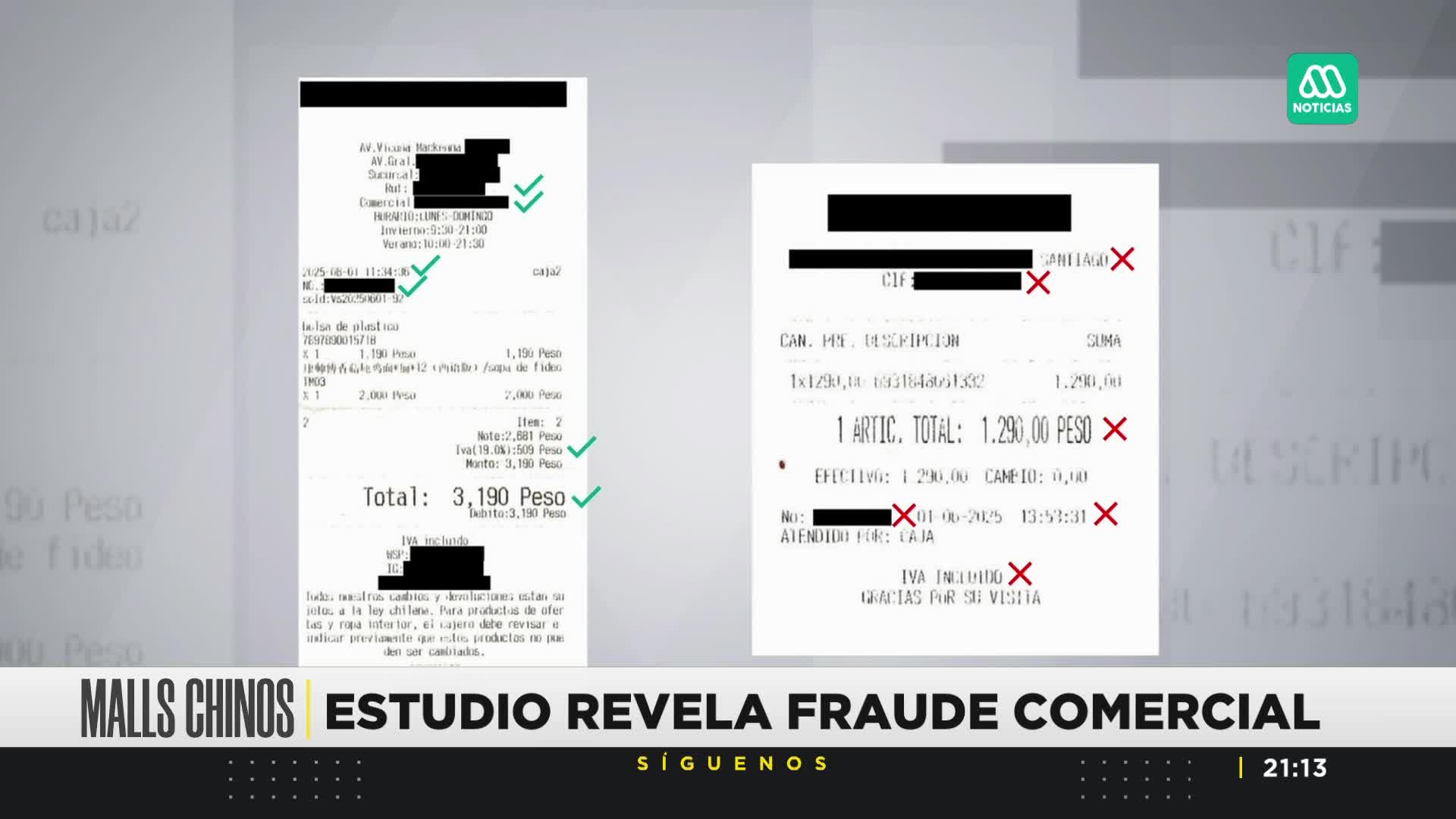 Boleta versus preboleta