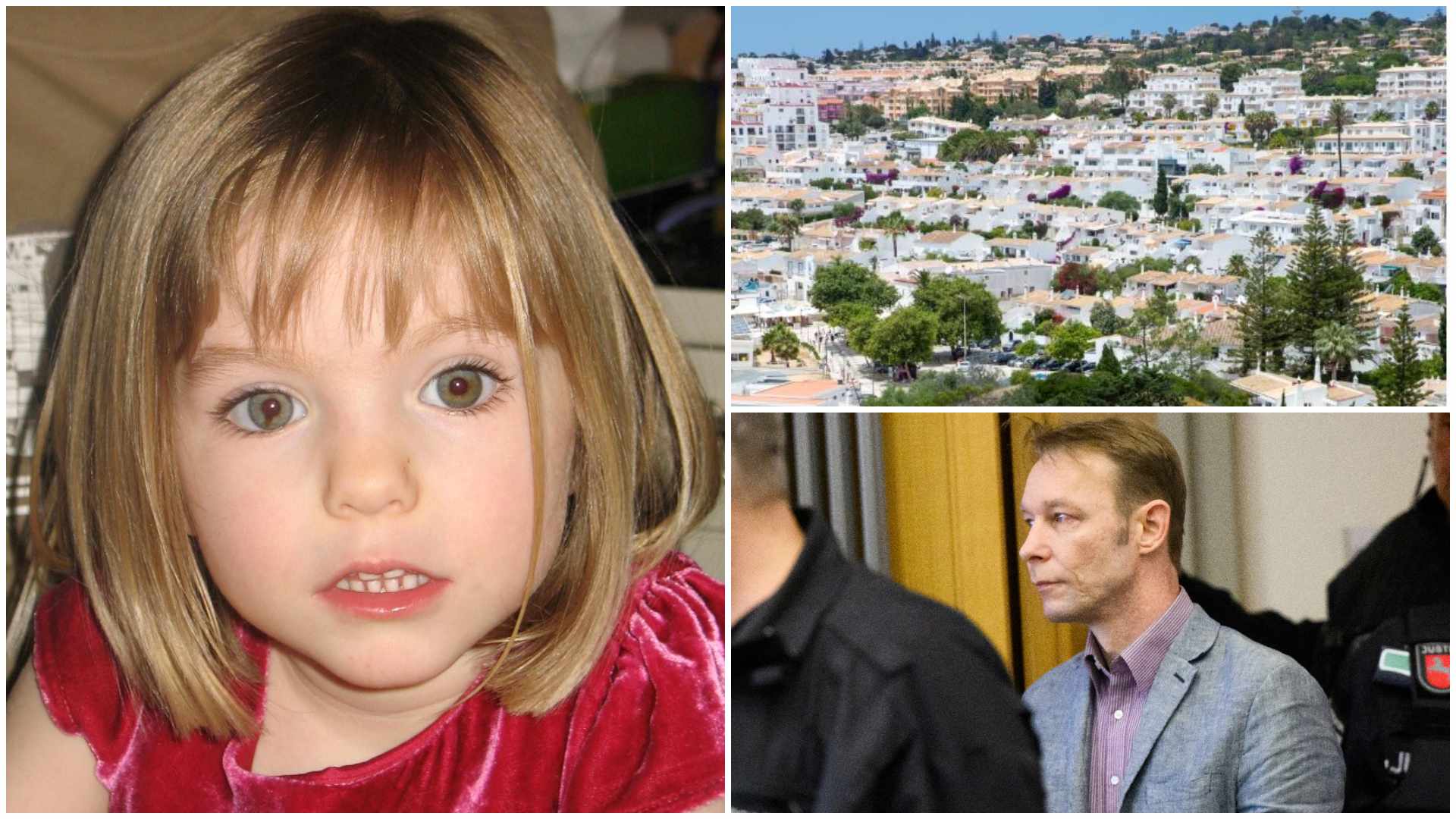 Madeleine McCann, balneario Praia da Luz y Christian Brueckner / AFP y RRSS
