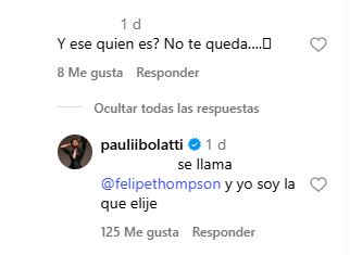Comentario de Paula Bolatti