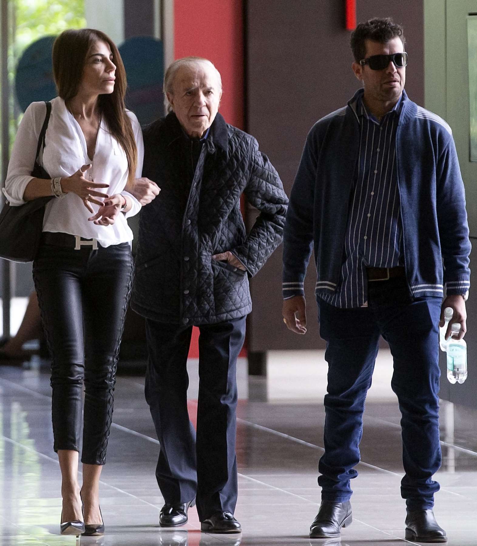 Zulemita, Carlos Menem y Carlos Nair