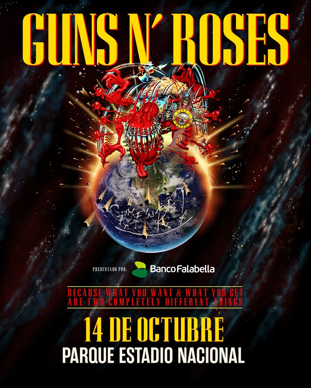 Afiche de Guns N' Roses