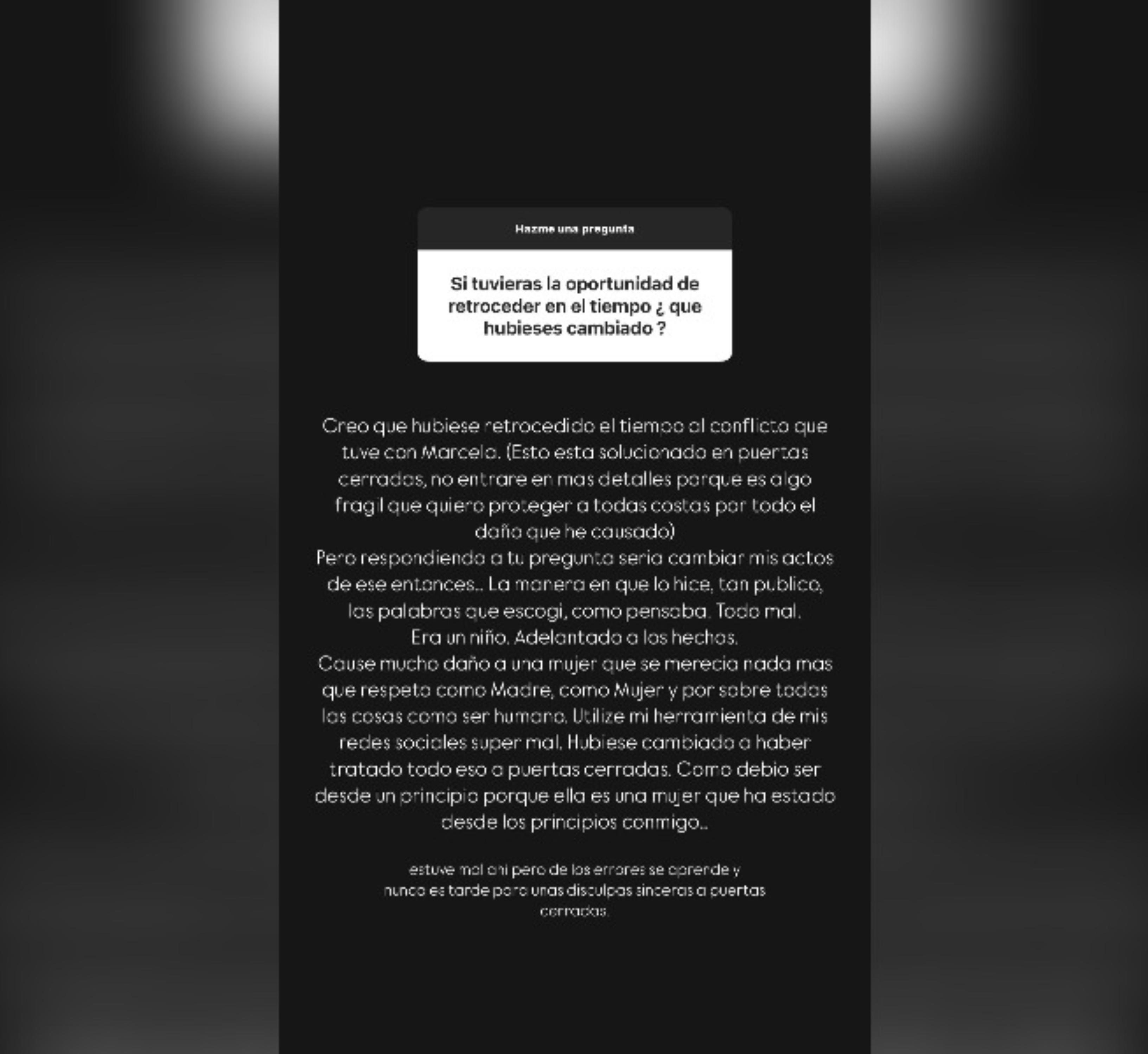 Historia de Instagram de Leo Méndez Jr.