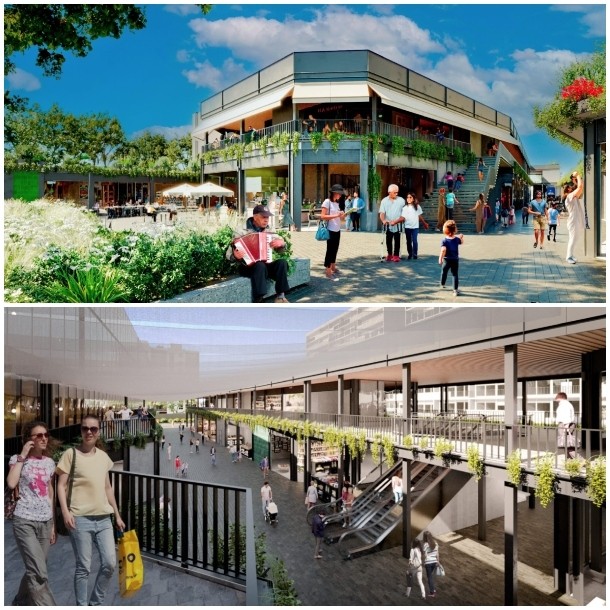 Así será el futuro Plaza Franklin (imágenes referenciales)