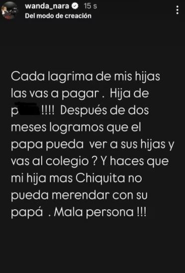 Historia de Wanda Nara