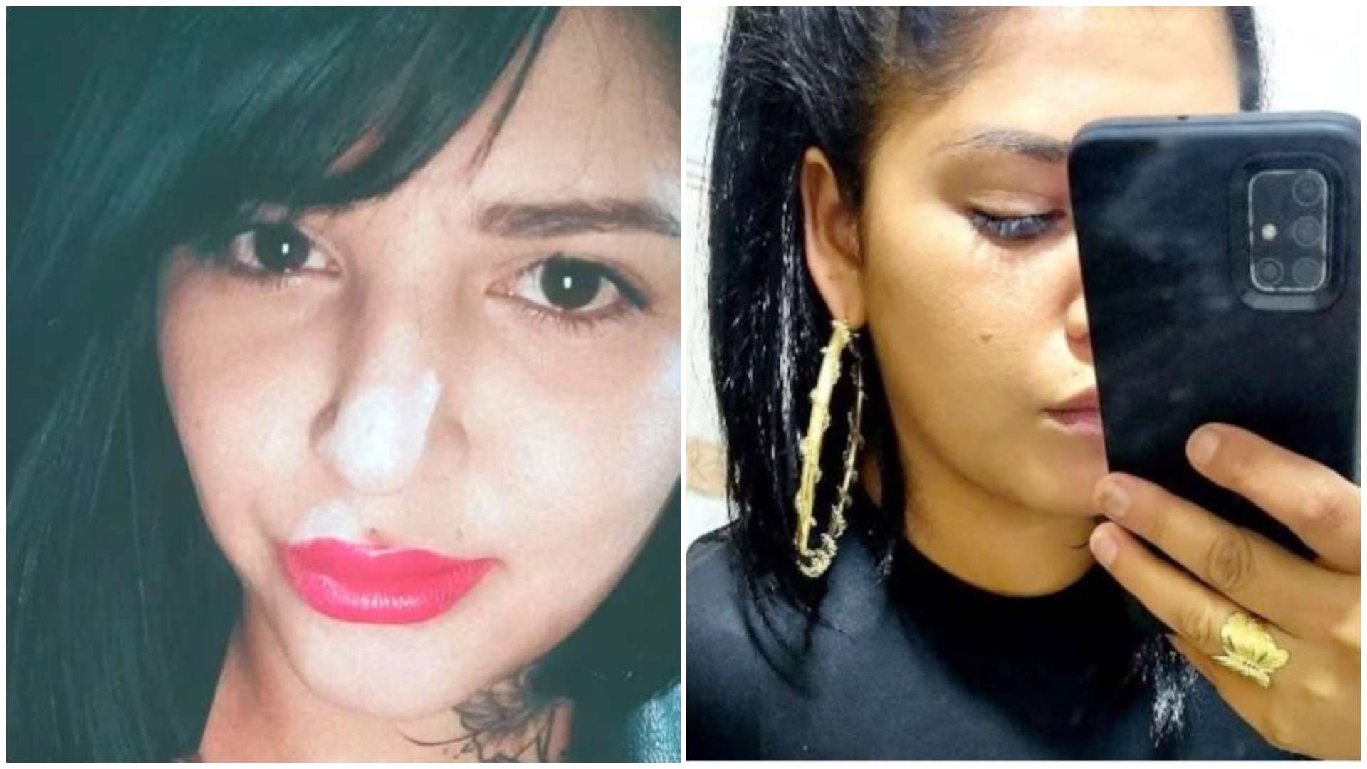 De izquierda a derecha: Roció Castro (condenada) y María Carbajal (víctima)