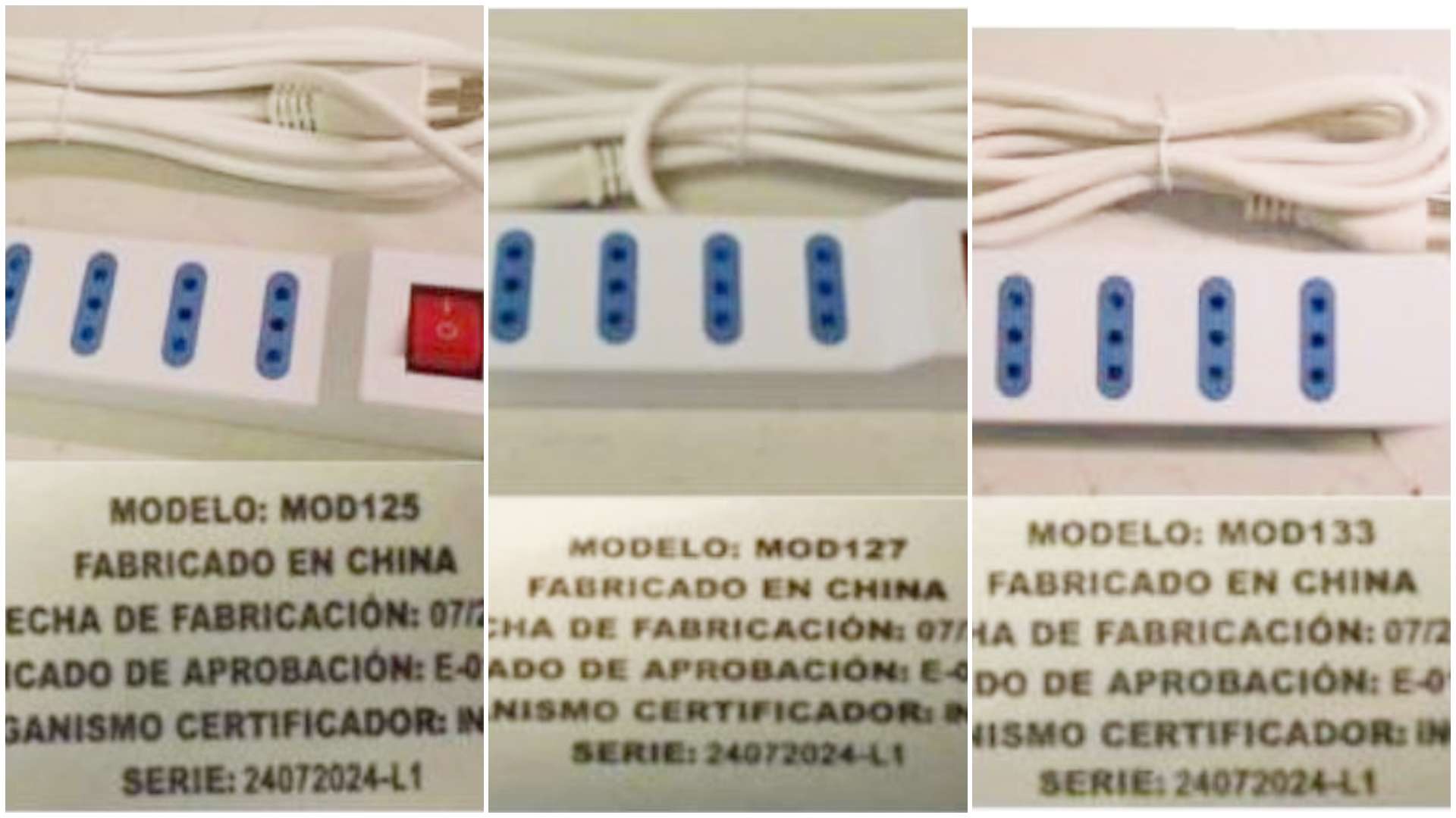 Modelos: 125, 127 y 133 / Sernac