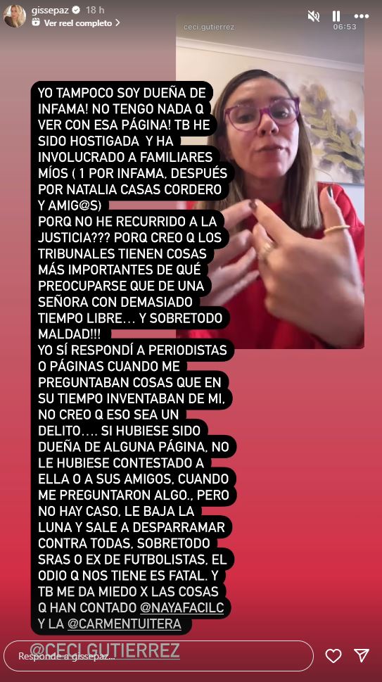 Historia de Gissella Gallardo