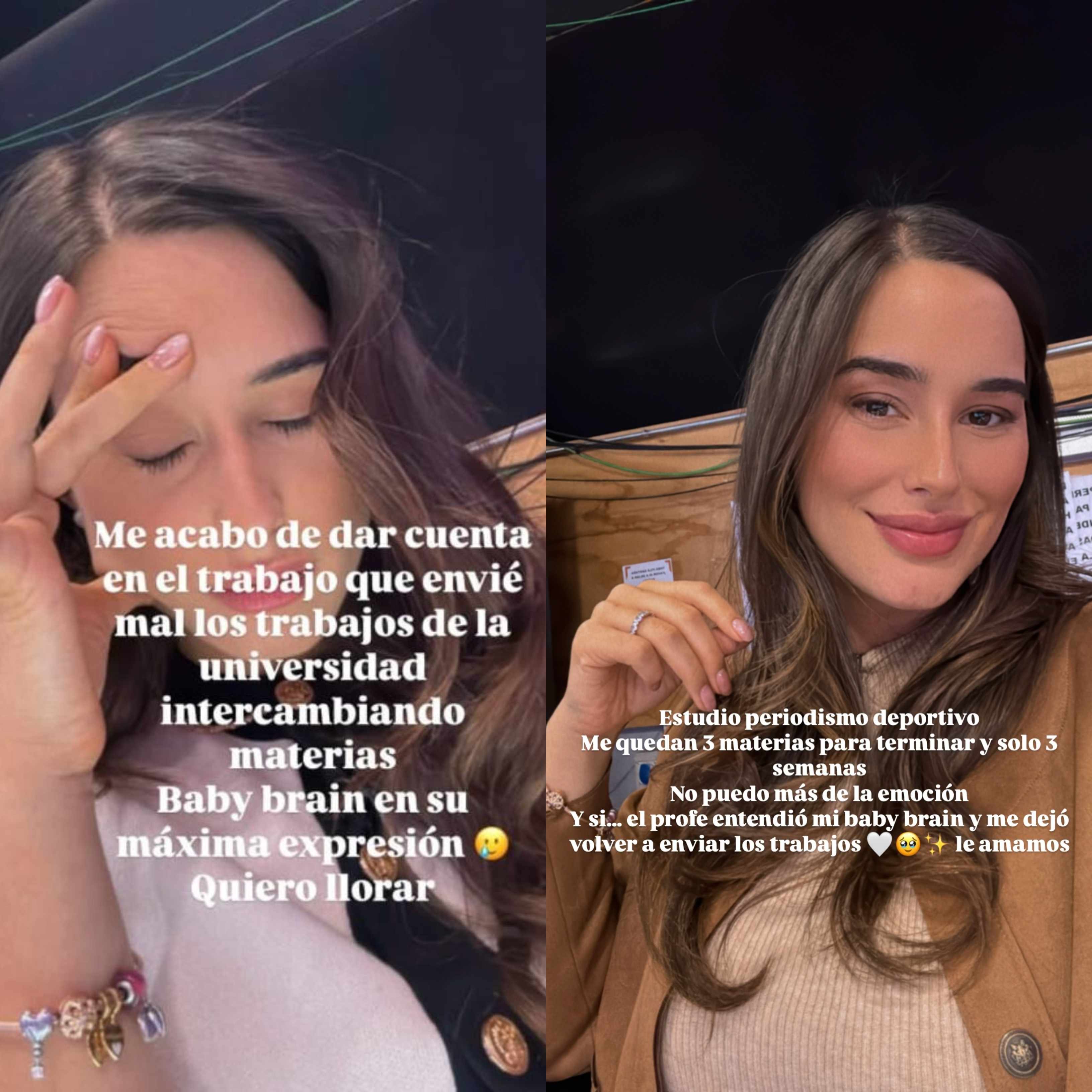 Historias de Instagram de Melina Noto