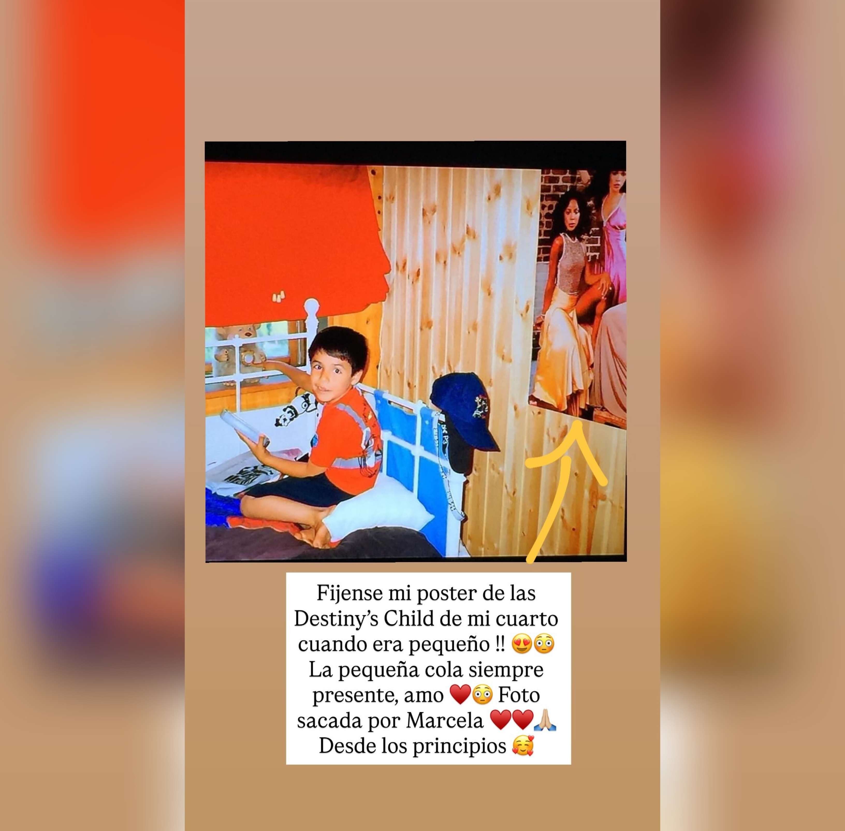 Historia de Instagram de Leo Méndez Jr.