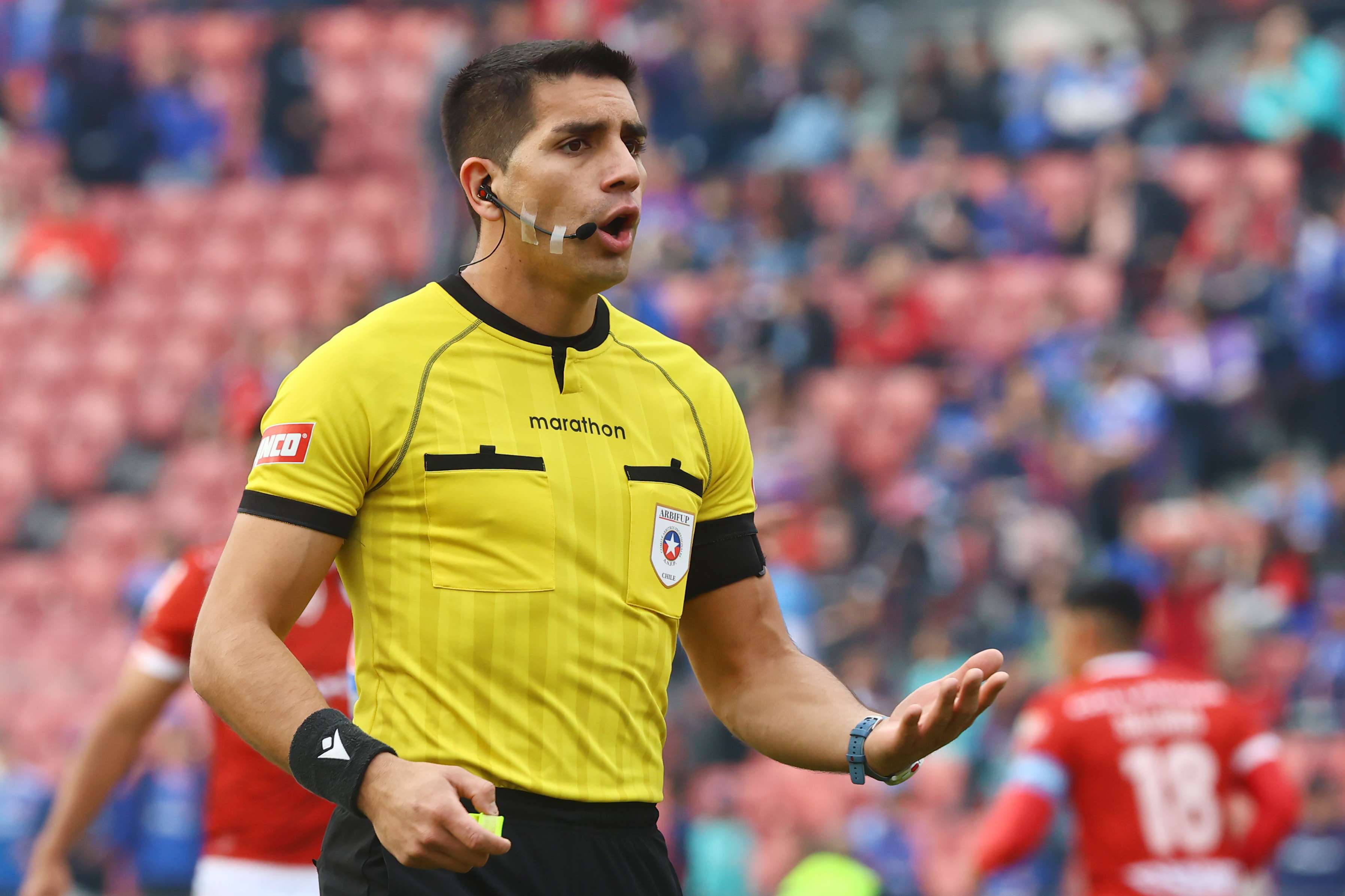 Arbitro Mathias Riquelme / Photosport