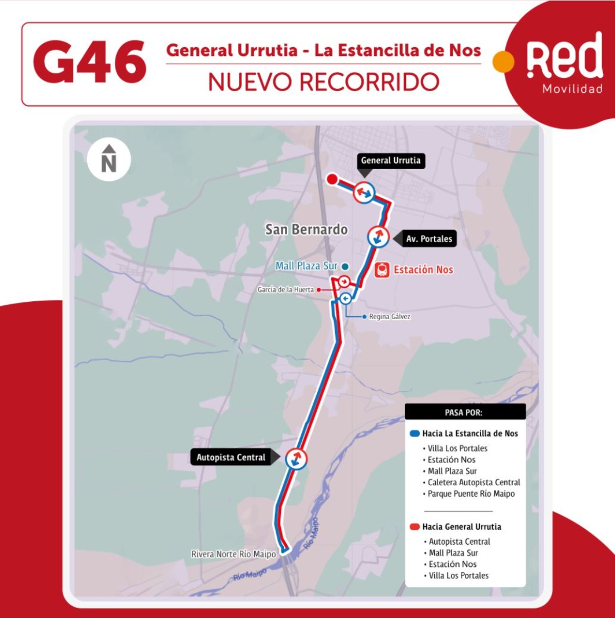 Recorrido G46