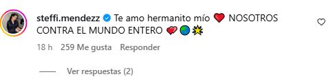 Comentario de Steffi Méndez