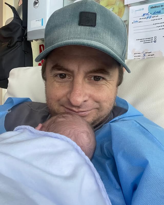 Jorge Hevia y su hijo