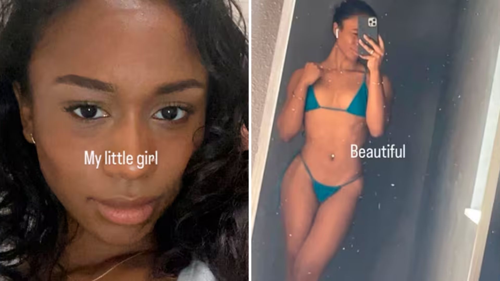 Historias que subió Marcelo Ríos sobre Christin