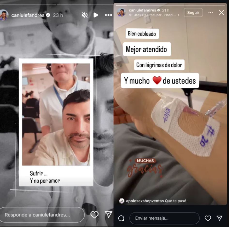 Historias de Andrés Caniulef en la clínica