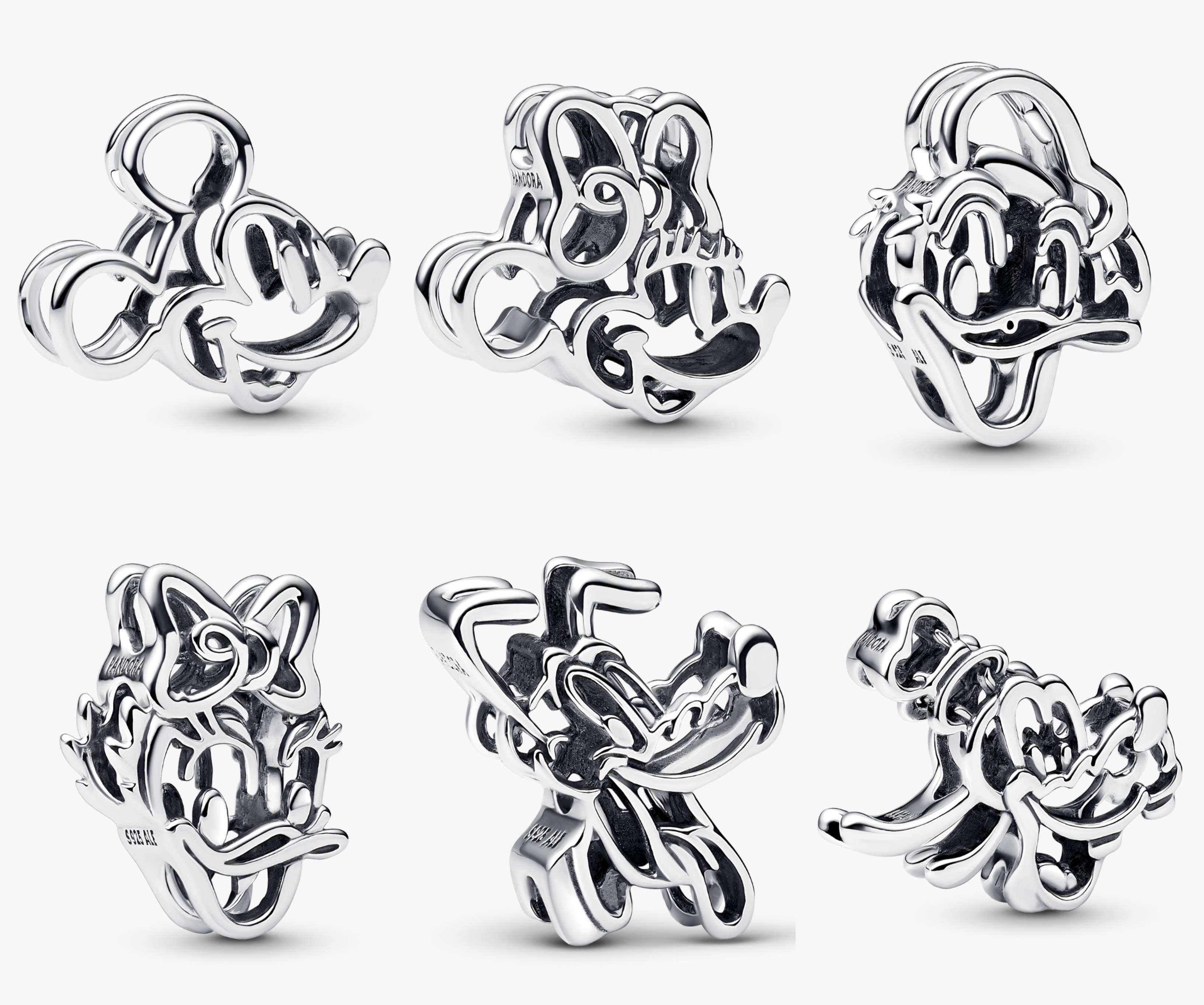 Así son los charms de la colección Mickey & Friends que celebra el Día de la Amistad (Pandora) 