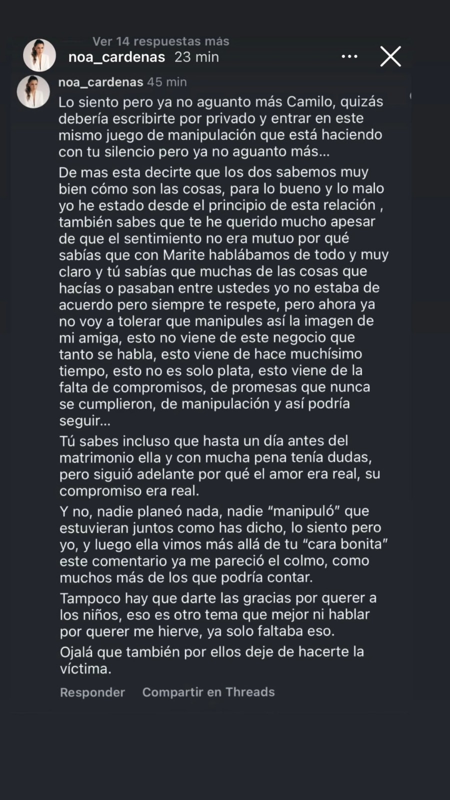 Historia de Marité Matus