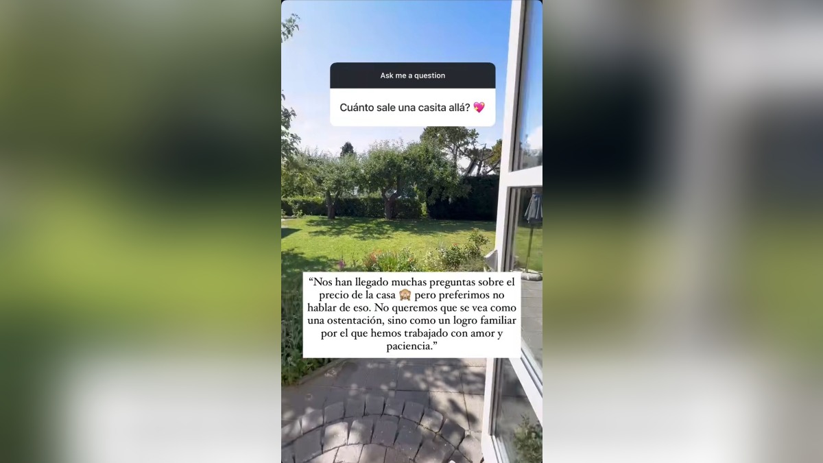 Patio de la casa que compró Arenita / Instagram Patio de la casa que compró Arenita / Instagram