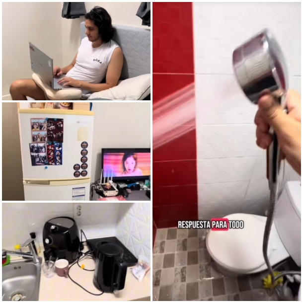 Interior del «one-room» en Corea del Sur