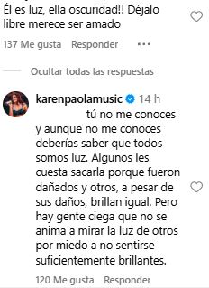 Respuesta de Karen Paola