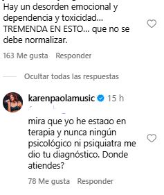 Respuesta de Karen Paola