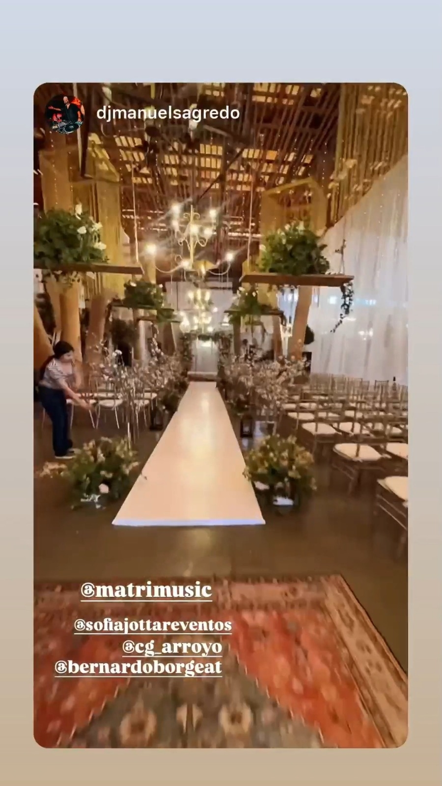 Sector de la ceremonia