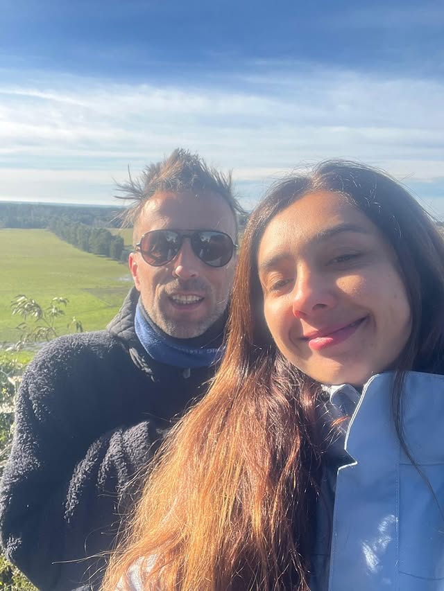 Alain Soulat y Javiera Urzúa