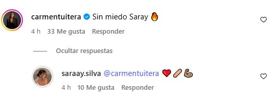 Comentarios de Carmen Tuitera