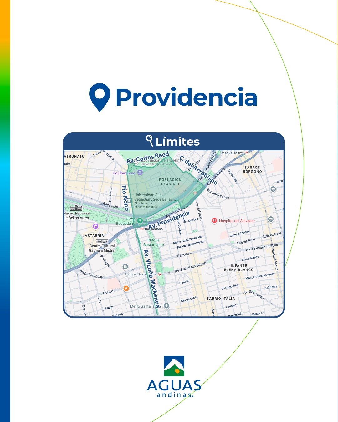 Mapa en Providencia