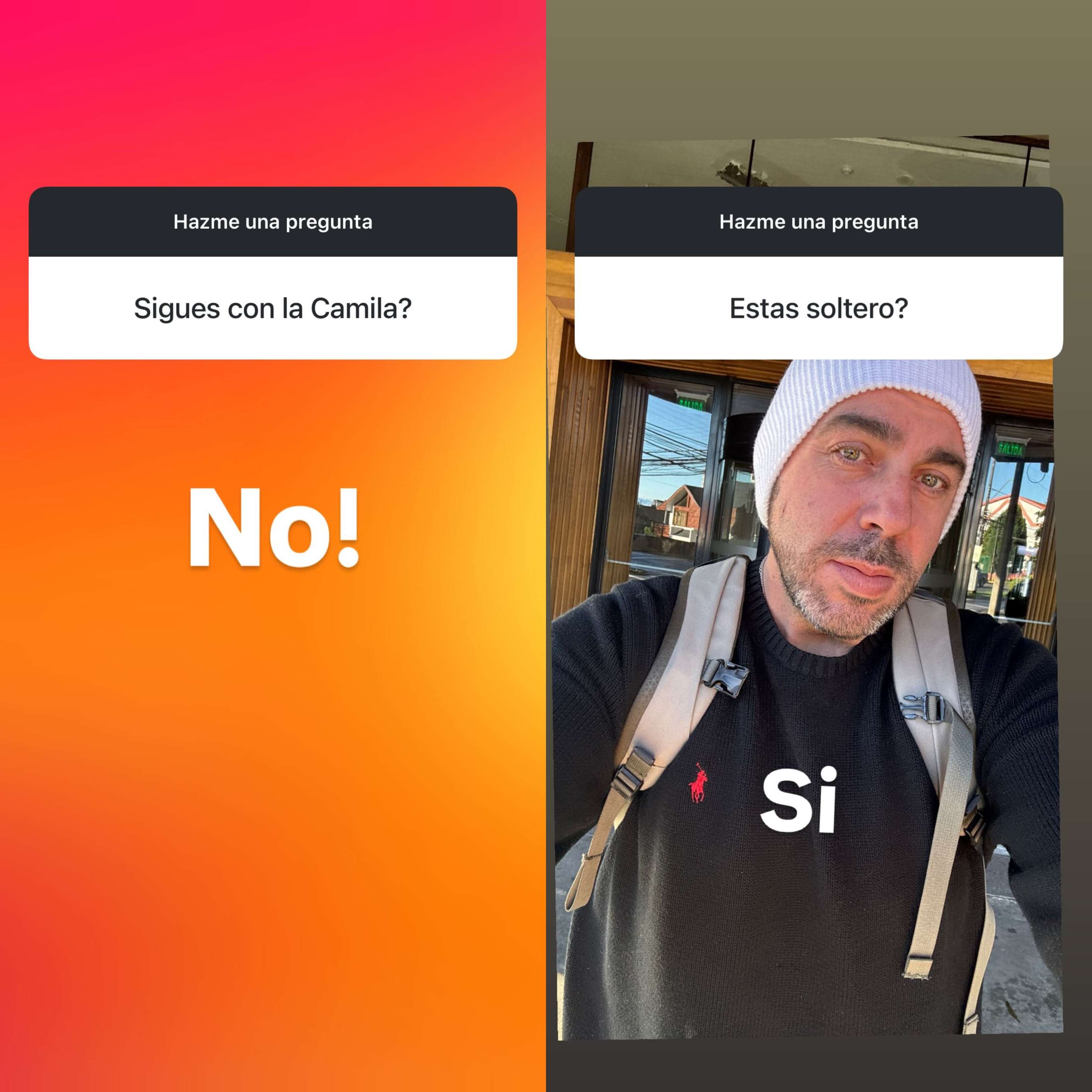 Historias de Instagram de Francisco Kaminski