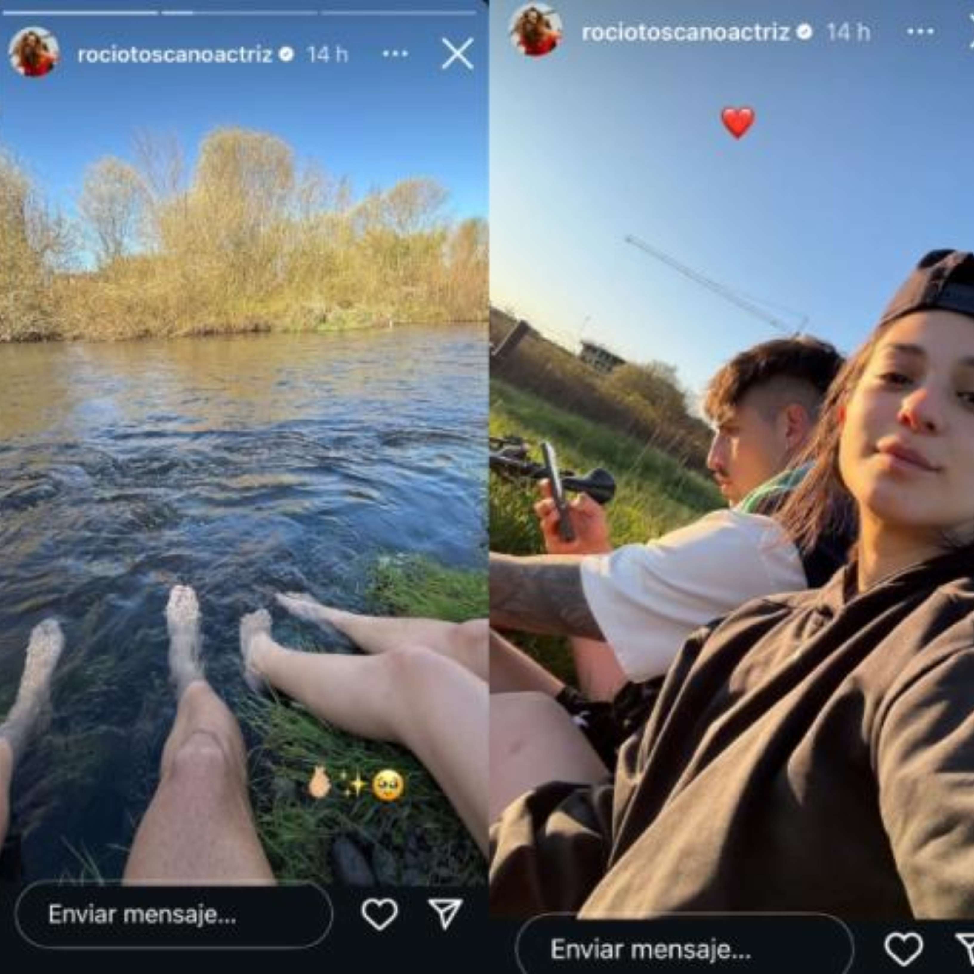 Rocío Toscano y Agustín Ambiado/Instagram