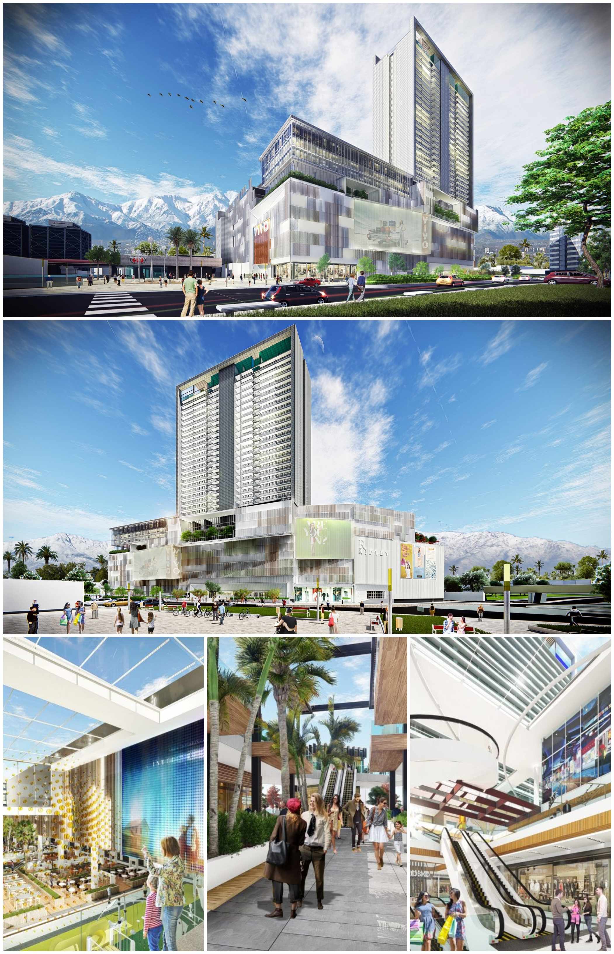 Así será el futuro Mall Vivo Santiago en Ñuñoa (Vivo SpA)