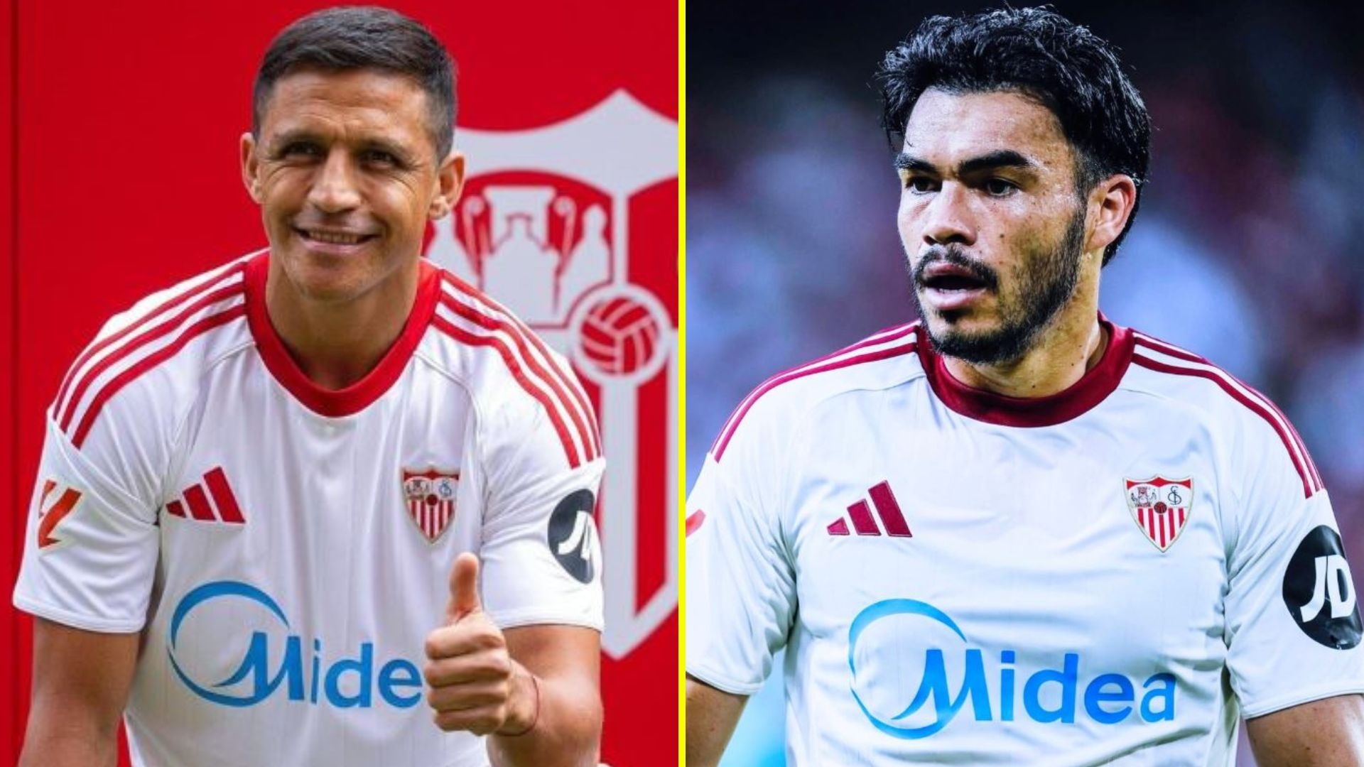 Chilenos en Sevilla: Alexis Sánchez y Gabriel Suazo