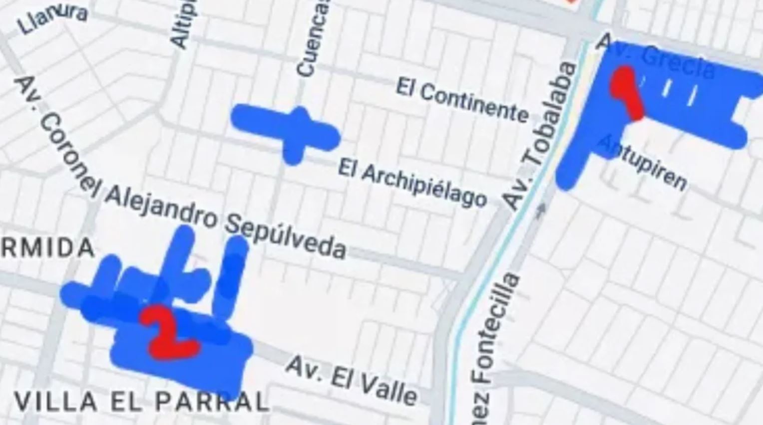 Sector de La Reina afectado por corte de luz este lunes