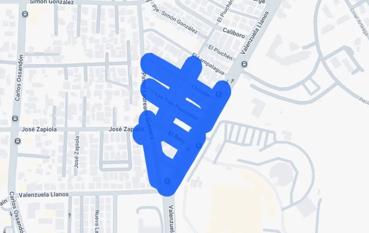 Sector de La Reina afectado por corte de luz este martes