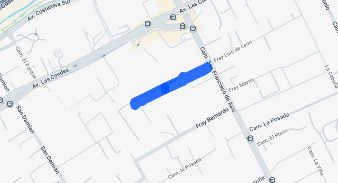 Sector de Las Condes afectado por corte de luz este martes