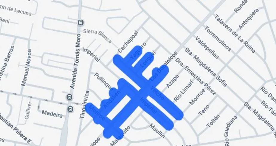 Sector de Las Condes afectado por corte de luz este martes