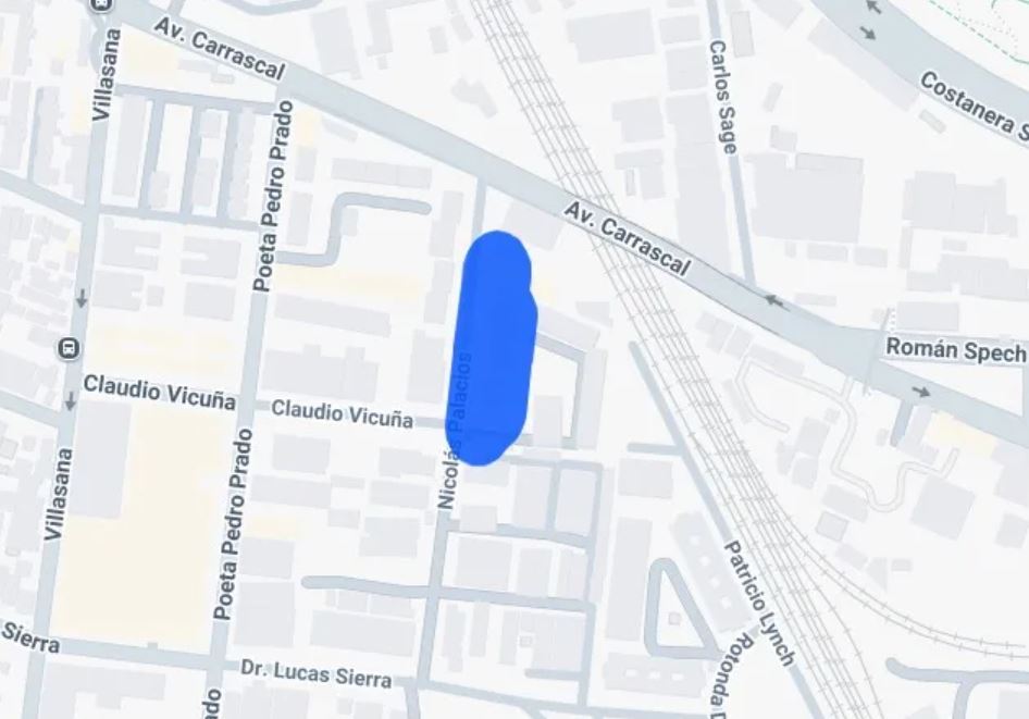 Sector de Quinta Normal en el que se cortará la luz este martes 23 de septiemrbe