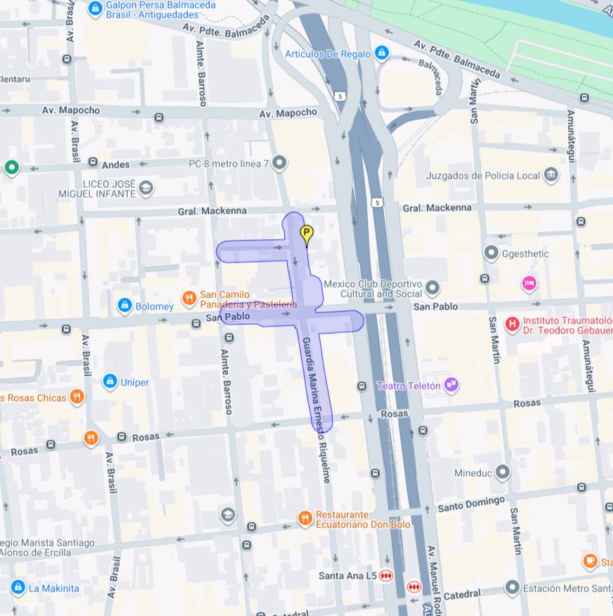 Sector de Santiago con el suministro de agua cortado