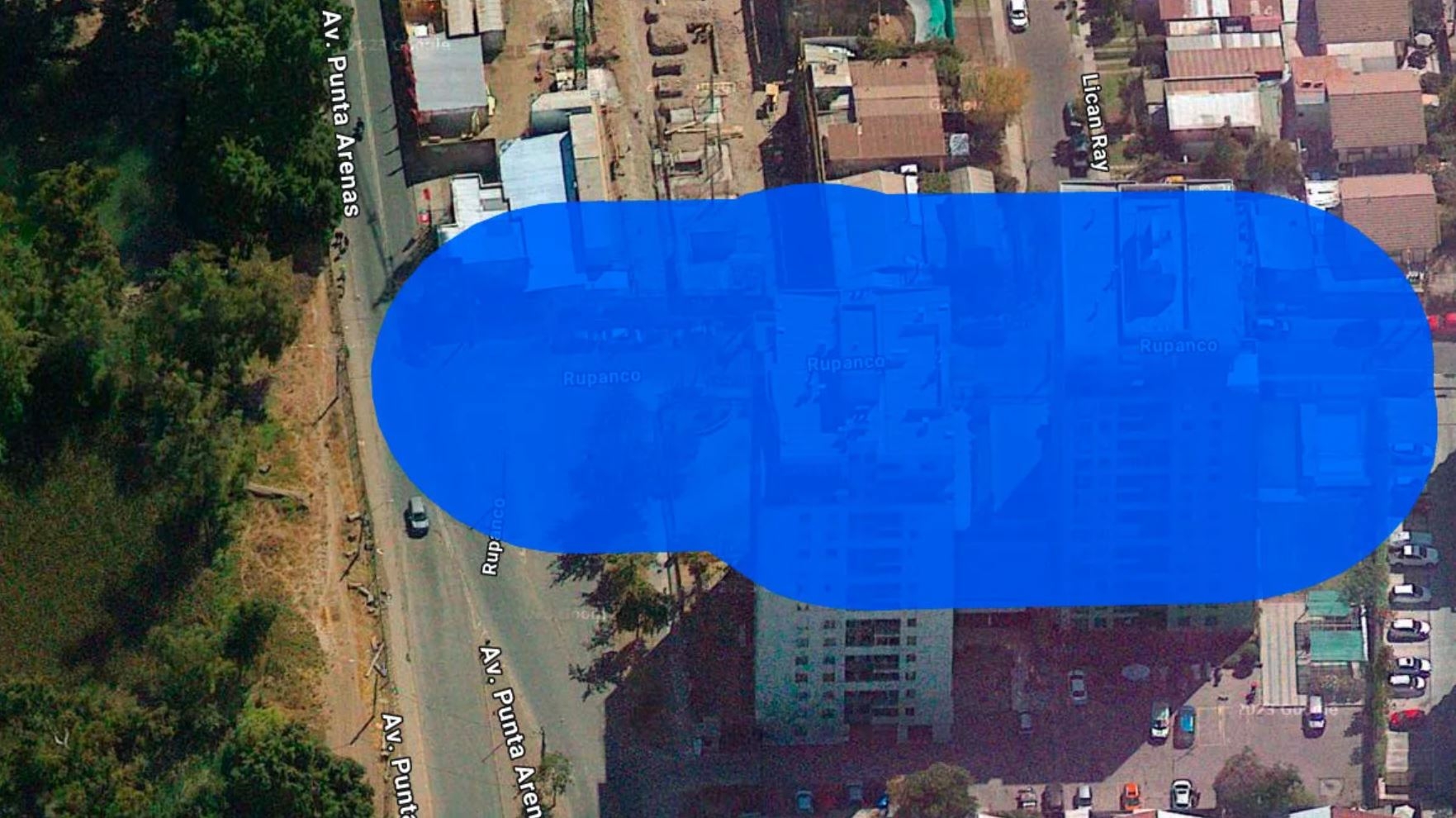 Sector de La Florida en el que se cortará la luz este miércoles 24 de septiembre