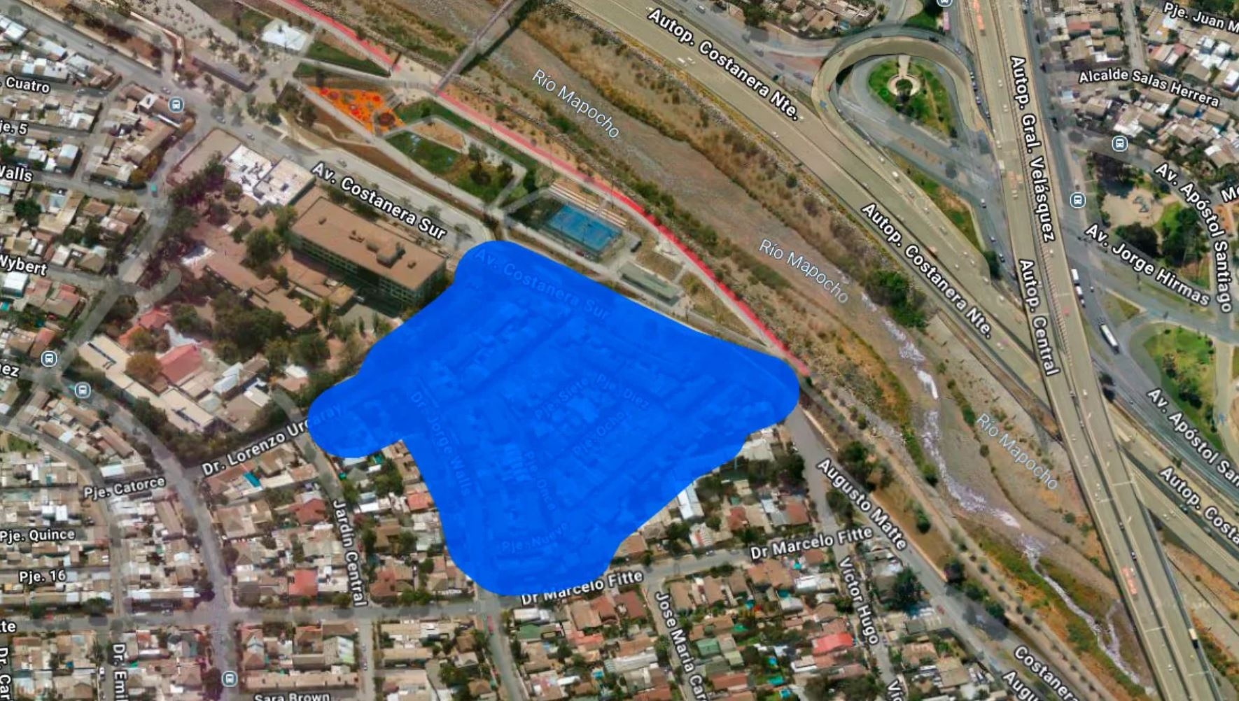 Sector de Quinta Normal en el que se cortará la luz este miércoles 24 de septiemrbe