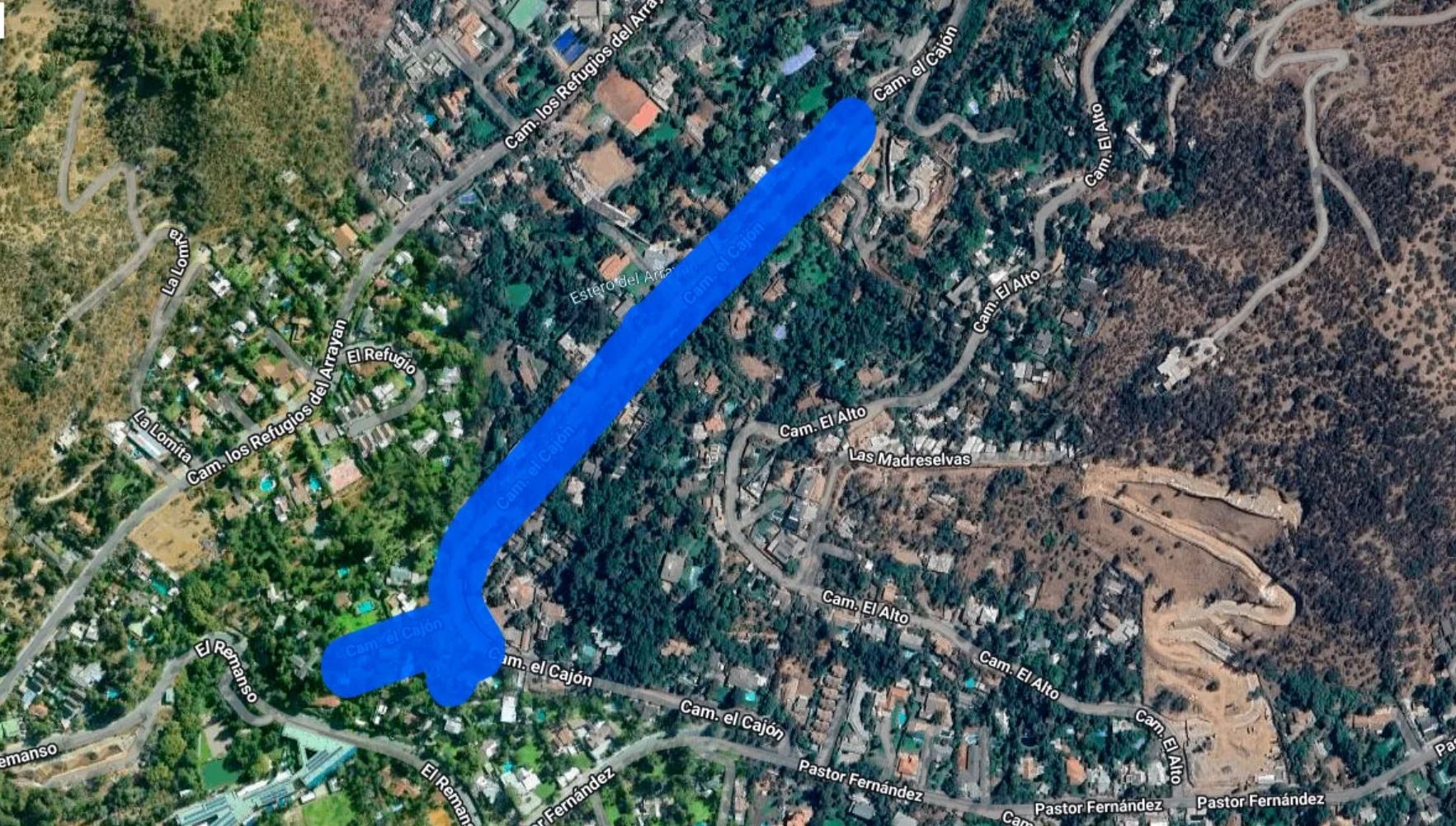 Sector de Lo Barnechea afectado por el corte de luz este miércoles 24 de septiembre