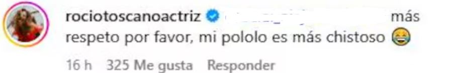 Comentario de Rocío Toscano