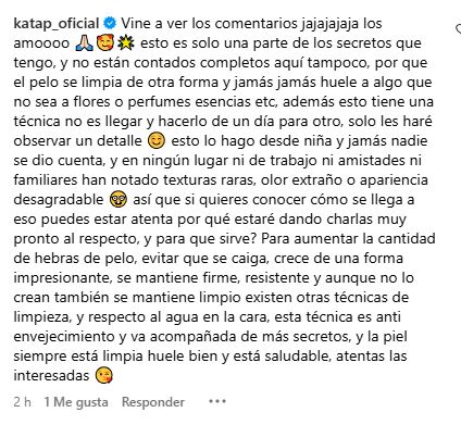 Comentario de Catalina Palacios