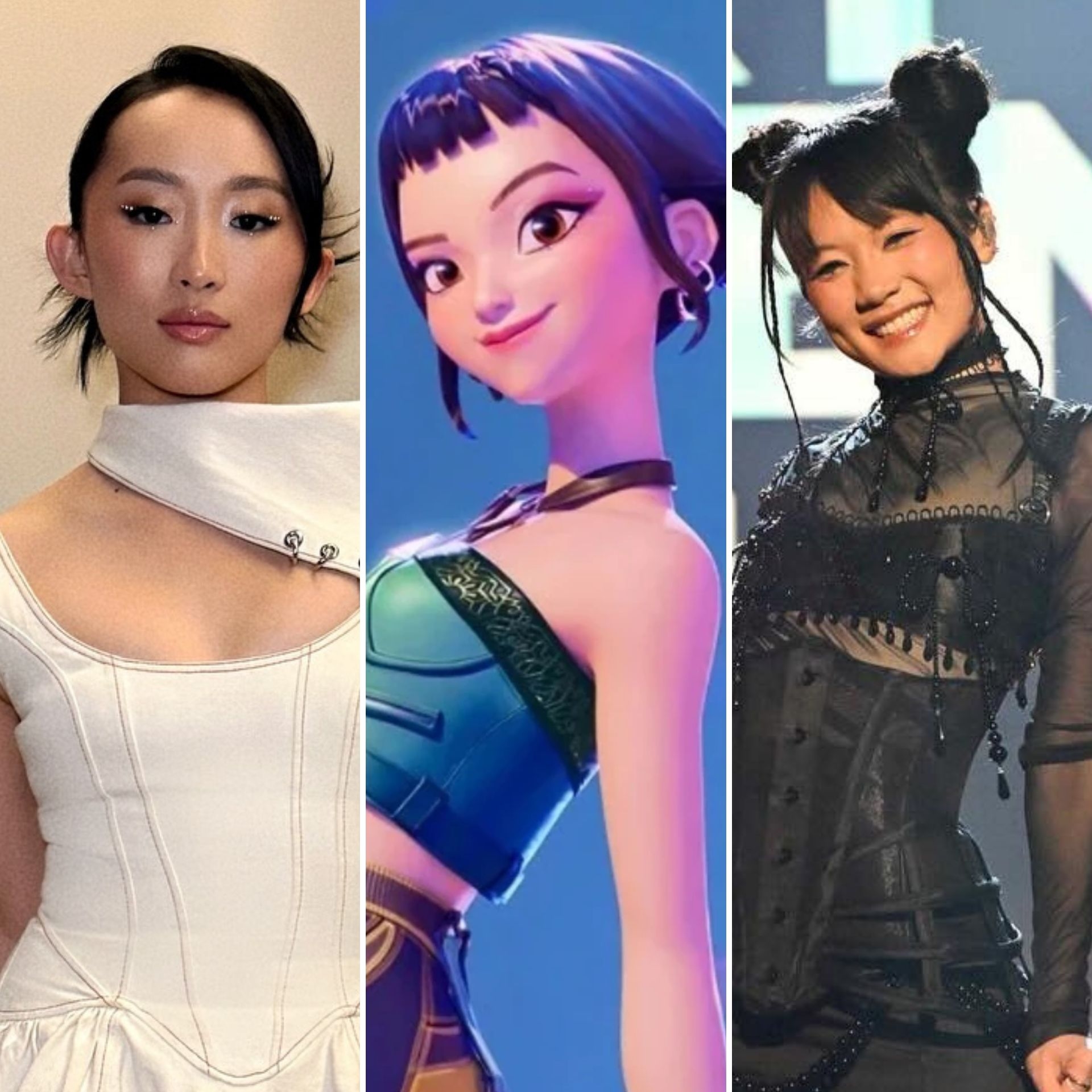 De izquierda a derecha: Ji-young Yoo, Zoey y Rei Ami