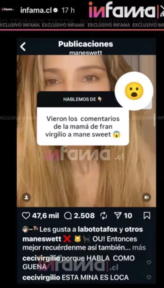 Comentario de Cecilia Virgilio