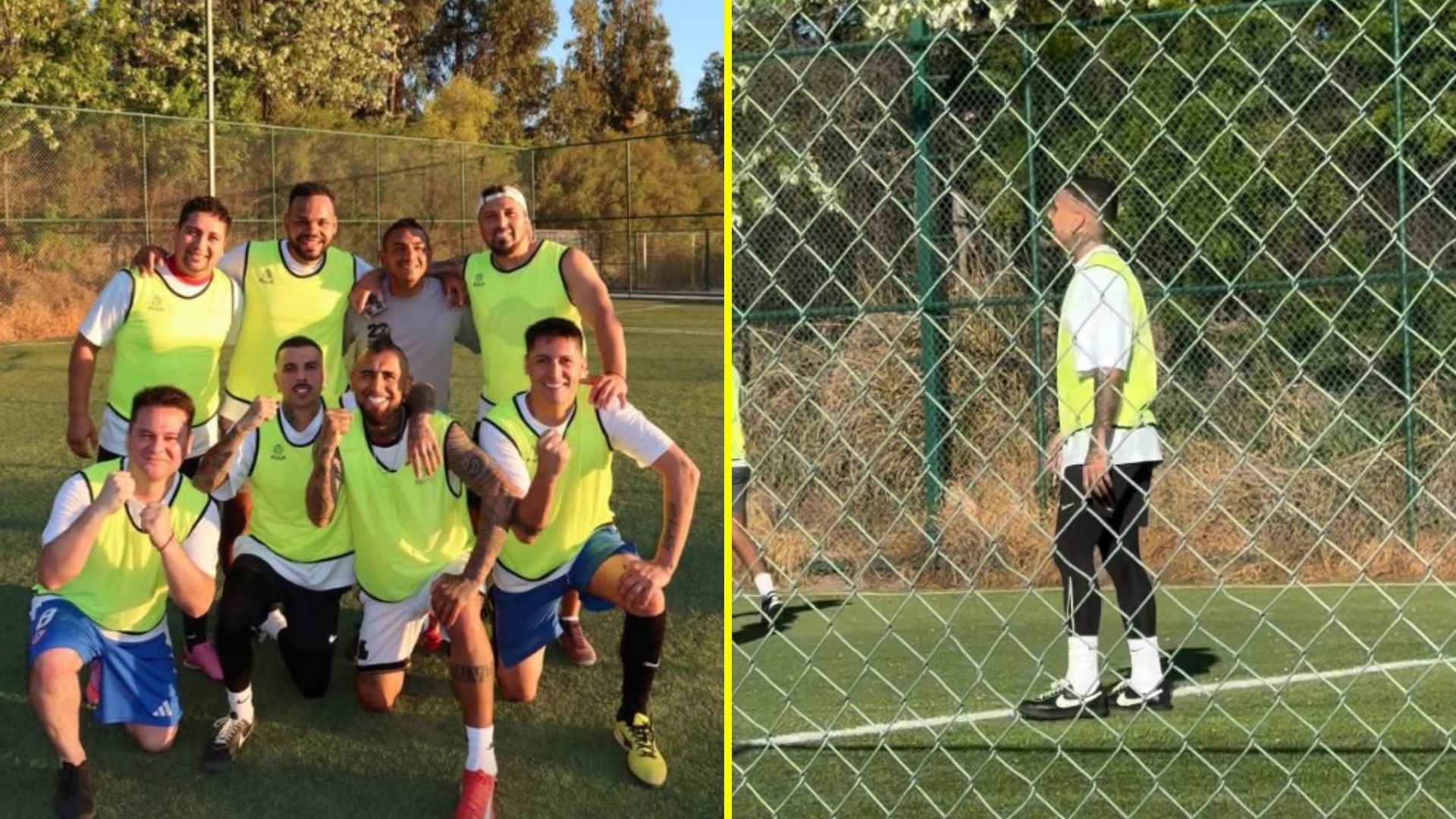 Los registros de Rauw Alejandro jugando una pichanga / Instagram