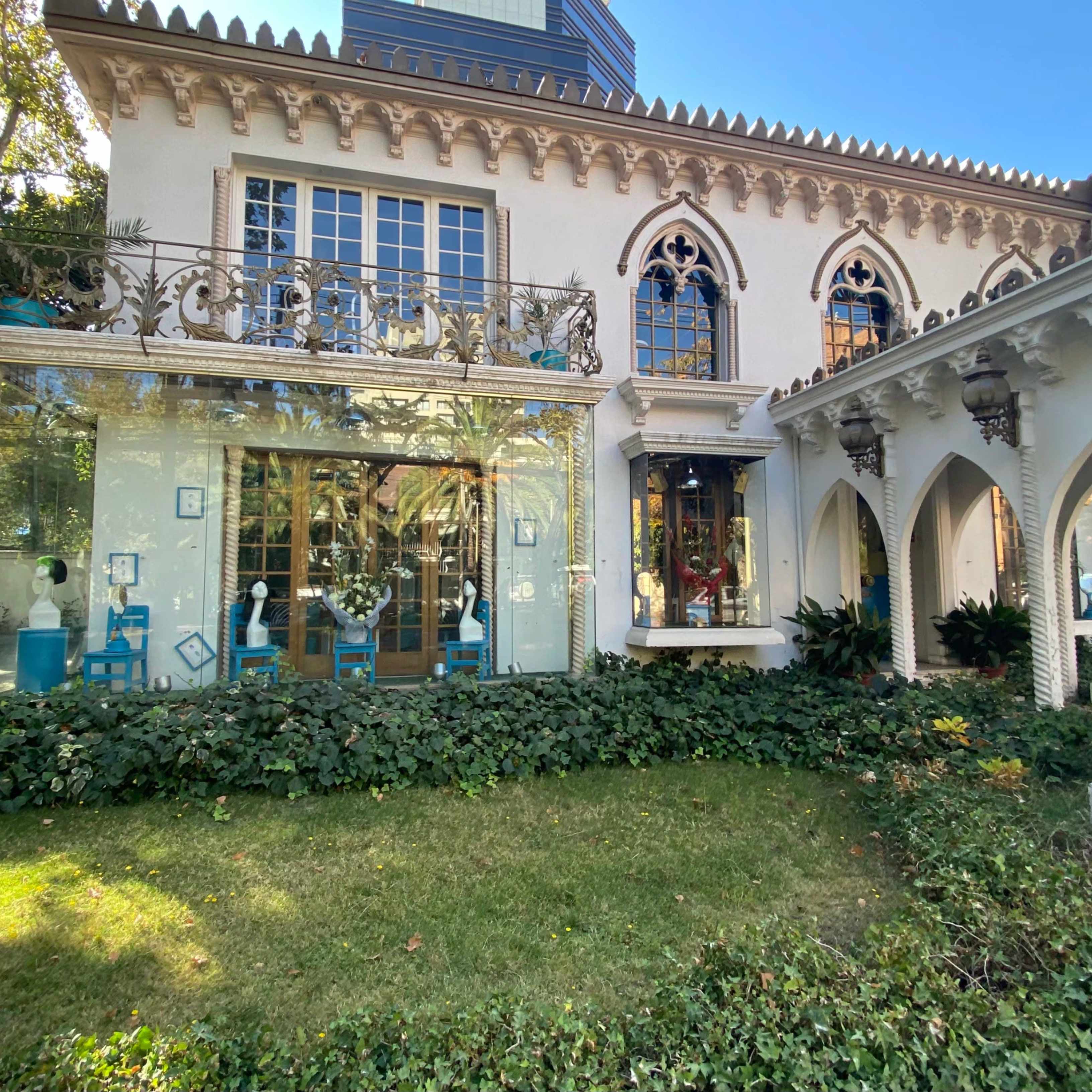 La casona del fallecido peluquero Pato Araya/La Tercera