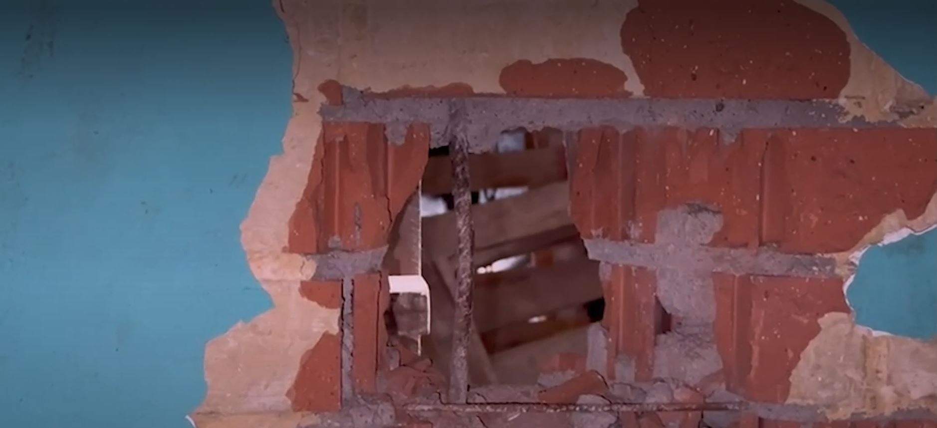 Agujeros por los que se pasaba la droga